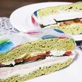 ソネチコ's cooksnap of when they made ＊おから蒸しパンdeわんぱくサンド＊.