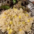 月の影と海's cooksnap of when they made バター醤油味のとうもろこしの炊き込みご飯.