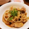 まおにゃん426's cooksnap of when they made 鶏肉とレンコンのうま煮.