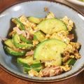 低カロ探検隊's cooksnap of when they made ☆ズッキーニとベーコンのオープンオムレツ.