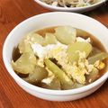 低カロ探検隊's cooksnap of when they made 瓜の卵とじ.