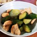 低カロ探検隊's cooksnap of when they made 意外な組合せで！鶏肉ときゅうりの甘酢炒め.
