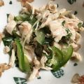 ♡やままゆ☆'s cooksnap of when they made 鶏ささみの梅大葉あえ.