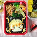 こわに's cooksnap of when they made ☆キャラ弁 鬼滅の刃 我妻善逸 ぜんいつ.