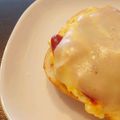 秘密のおやつ's cooksnap of when they made 朝のトーストうまアレンジ☆ゆで卵ベーコン.