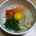 ケロコ☆'s cooksnap of when they made 4種類のナムル♪ビビンバで食べて★.