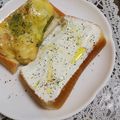 SUNMOONMOM's cooksnap of when they made 水切りヨーグルトースト.