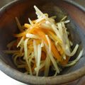 wRYOw's cooksnap of when they made 大根の皮きんぴら、柚子胡椒風味。.