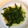 あっかいピーマン's cooksnap of when they made 簡単！シャキシャキ☆空心菜のにんにく炒め.
