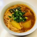 azbjbn's cooksnap of when they made 残ったカレーで！簡単カレーうどん.