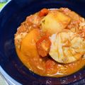 napico's cooksnap of when they made 鱈とじゃがいものトマトスープ.
