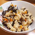ma04tsu's cooksnap of when they made 炊飯器で簡単に。ひじきの炊き込みごはん.