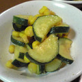 柳さき's cooksnap of when they made とうもろこしとズッキーニの味噌バター炒め.