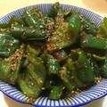 Remtan's cooksnap of when they made ご飯すすむ！ししとうごま味噌炒め.