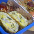 みっくママ's cooksnap of when they made 栄養たっぷり♫♬大葉としらすの卵焼き.