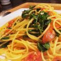 クックBJQOM1☆'s cooksnap of when they made ランチにイタリアンパセリとトマトのパスタ.