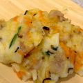 Syunpi's cooksnap of when they made 小松菜とベーコンのうどんお焼き.