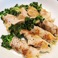 naki1227's cooksnap of when they made 【簡単おつまみ】かいわれの豚肉巻き.