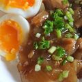 クックL33L9K☆'s cooksnap of when they made 鶏肉の魯肉飯＊台湾式親子丼.