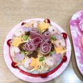 たちぽんぽん's cooksnap of when they made 七夕☆ちらし寿司ケーキ.
