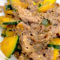 ズボラ子育て主婦☆'s cooksnap of when they made 牛肉とかぼちゃのゴマ煮.