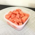 ☆こまっと☆'s cooksnap of when they made カット西瓜★☆冷凍&冷蔵庫保存に.