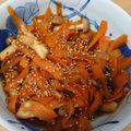 浩次ｗ's cooksnap of when they made 【糖質オフ】人参ときのこのきんぴら.