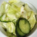 ミルキーたんぽぽ's cooksnap of when they made 簡単☆キャベツとキュウリの塩もみサラダ.