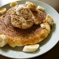negoo's cooksnap of when they made 大満足！特大ティラミスバナナパンケーキ.