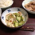 ゆうあラブ's cooksnap of when they made きゅうりとちくわのおかかポン酢和え.