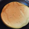Milly♡'s cooksnap of when they made ♡青汁deホットケーキ♡.