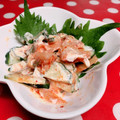 みっくママ's cooksnap of when they made きゅうりとキムチのマヨネーズ和え.