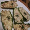 まゆこ．Ｍ's cooksnap of when they made ピーマンの豆腐詰め.