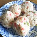 ももちゃんパンダ's cooksnap of when they made ＊さっぱり！紅ショウガのおにぎり＊.