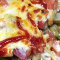 くきたちな's cooksnap of when they made 茄子＆アボカド＆トマトのマヨチーズ焼き.