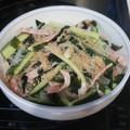 nana_tenjo's cooksnap of when they made きゅうりと春雨とわかめのさっぱりサラダ.