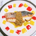 けんきゅうちゅう's cooksnap of when they made 簡単フレンチ☆真鯛のポワレバジルソース.