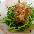 ウルトラの次女's cooksnap of when they made おかひじきのおひたし.