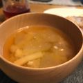 ひろと＾＿＾ママ's cooksnap of when they made 冬瓜と油揚げのお味噌汁.