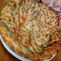 クックN3XI88☆'s cooksnap of when they made ニラと納豆のサクねばスタミナチヂミ.