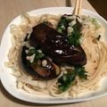 完熟パイナポ's cooksnap of when they made 豚肉とナスのさっぱり冷うどん.