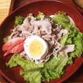夢's cooksnap of when they made 冷しゃぶサラダ定食.