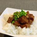Jinko15's cooksnap of when they made 台湾風･甘辛豚そぼろ飯『魯肉飯』.