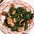 亜矢佳's cooksnap of when they made 空芯菜の炒め物.