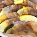 ちはるき27's cooksnap of when they made 丸ズッキーニの豚バラ巻きグリル.