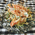 あるぴーちゃん's cooksnap of when they made 茗荷と竹輪とかいわれ大根和え物.