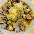 あおしげ's cooksnap of when they made あさりとキャベツの酒蒸し.