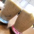 しかしかしかしかしか's cooksnap of when they made バナナと黒ごまのスムージー.