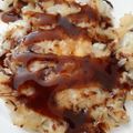 カクヨ's cooksnap of when they made お好み焼きめし.