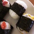 aicco23★'s cooksnap of when they made コロコロ✿コーンおむすび✿.